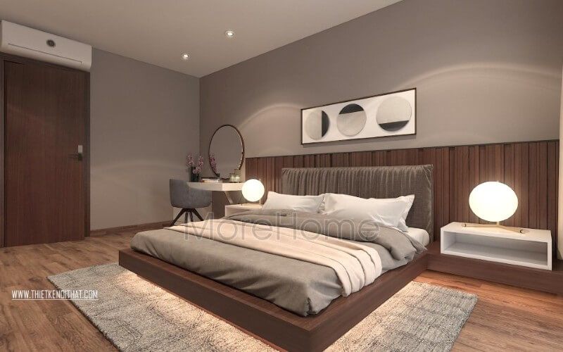 13 Mẫu thiết kế giường ngủ màu nâu sang trọng cho nội thất căn hộ