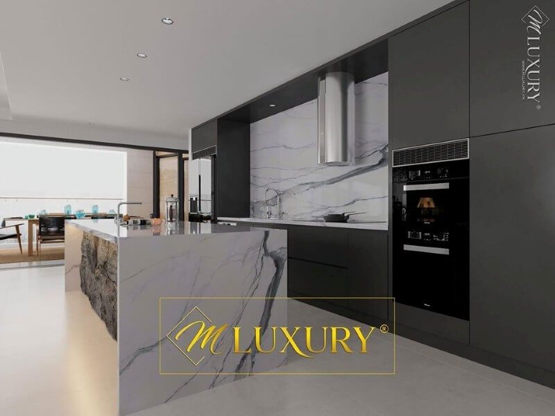 Xu hướng thiết kế tủ bếp chung cư hiện đại đang được nhiều người ưa chuộng nhất.